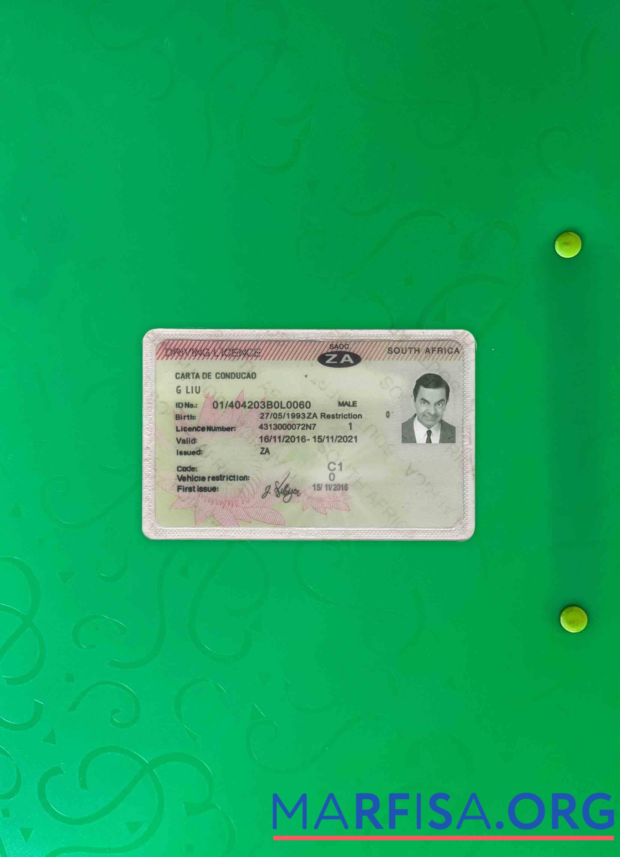 Realistic South Africa DL photolook real example